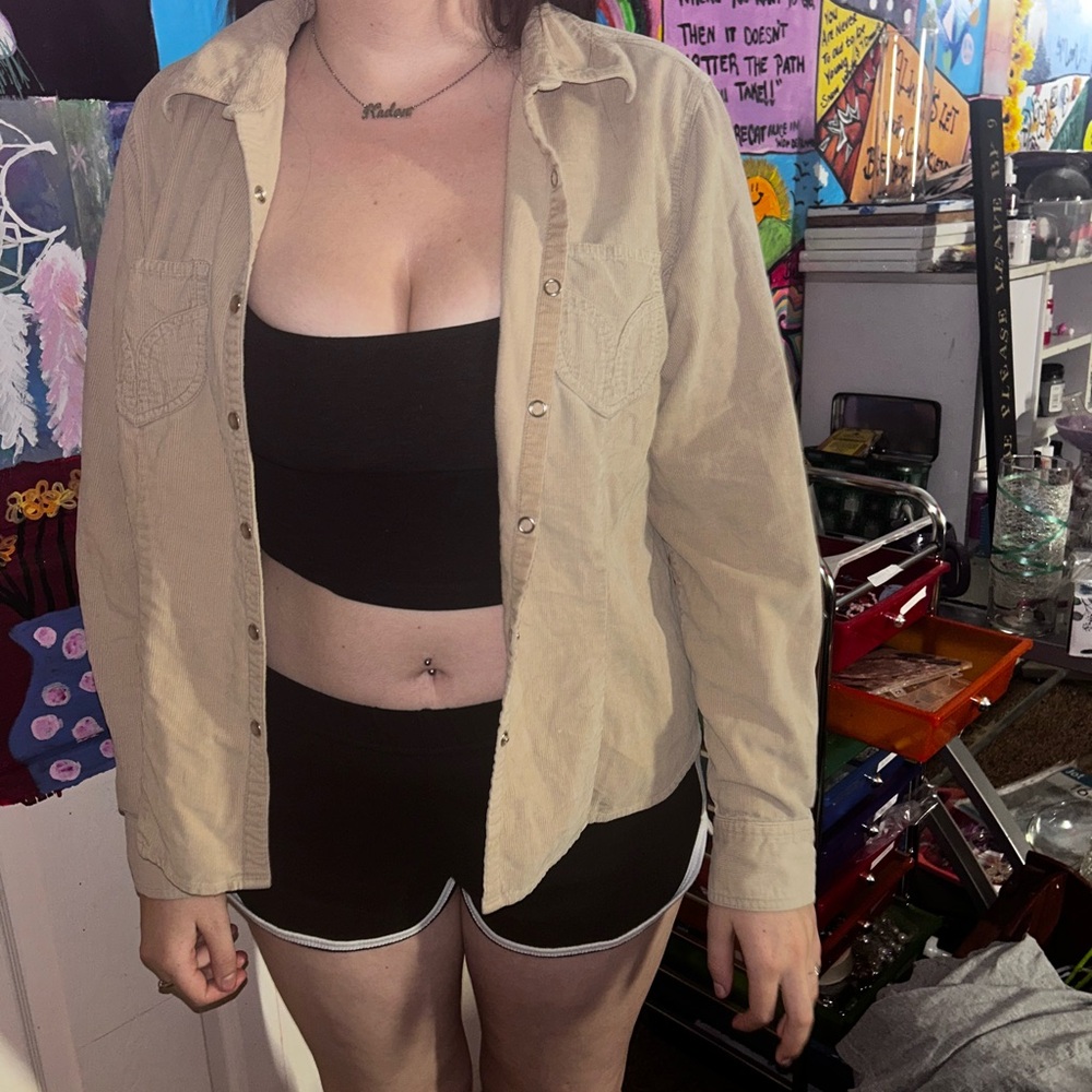 Gloria Vanderbilt Tan Jacket